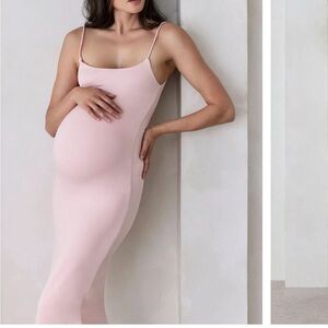 Bumpsuit Bridgette Pink Maternity Dress